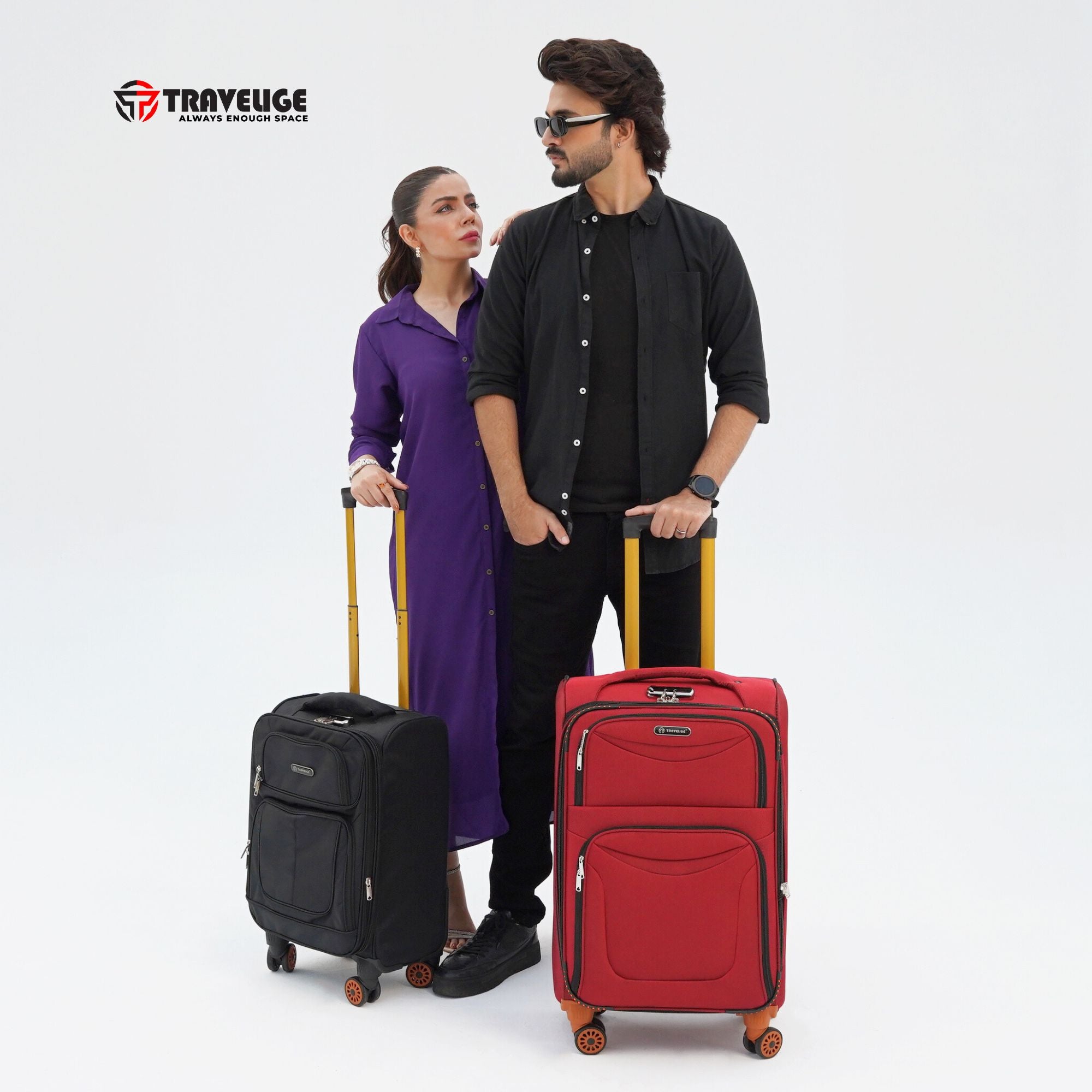 TRAVEL PRIME Luggage (Black)
