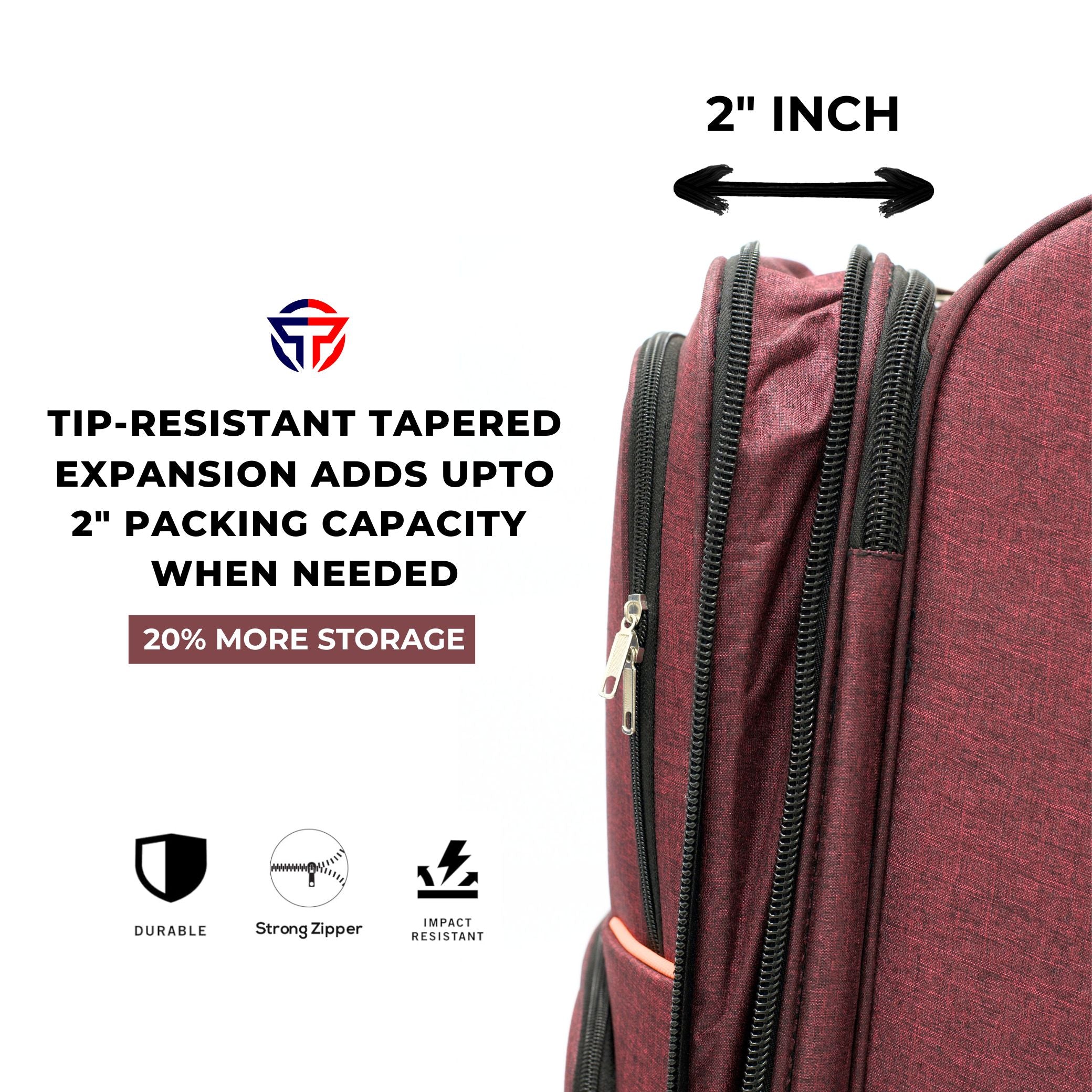URBAN ROLL (3Pc Luggage Set) Grey