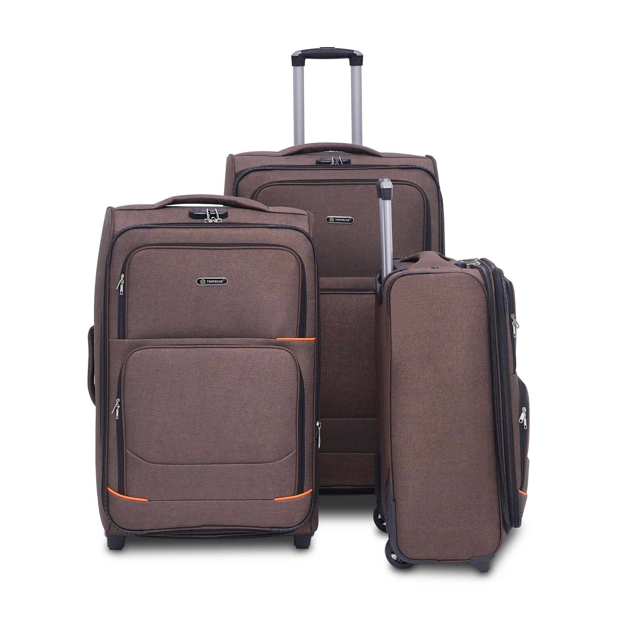 METRO CRUISER (3Pc Luggage Set) Brown