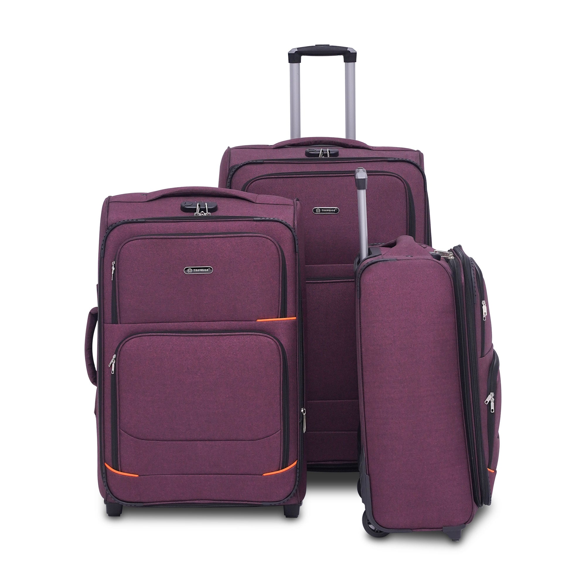 METRO CRUISER (3Pc Luggage Set) Magenta