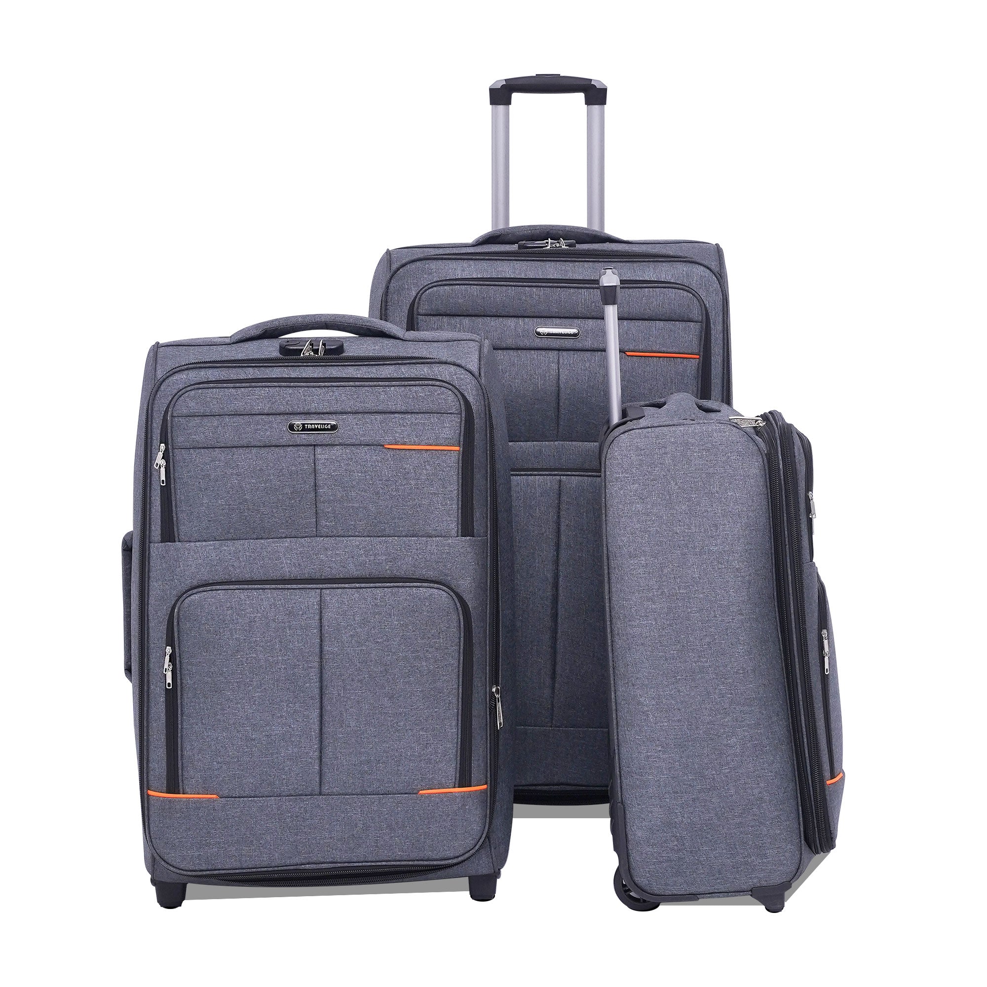 URBAN ROLL (3Pc Luggage Set) Grey