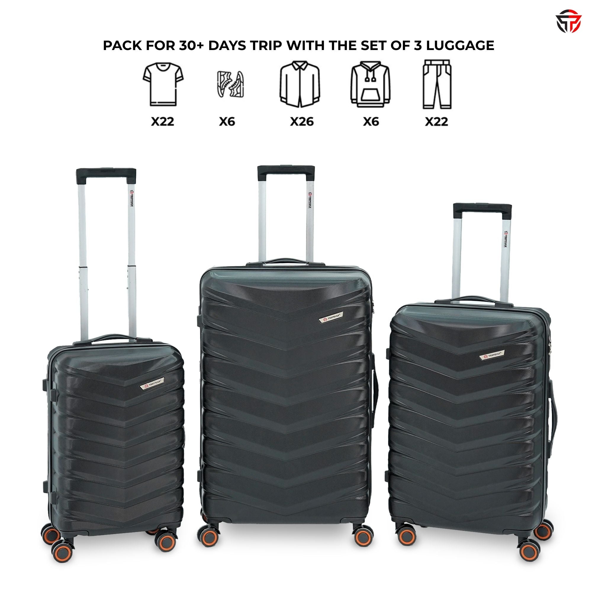 AEROPACK Luggage (Attitude Black)