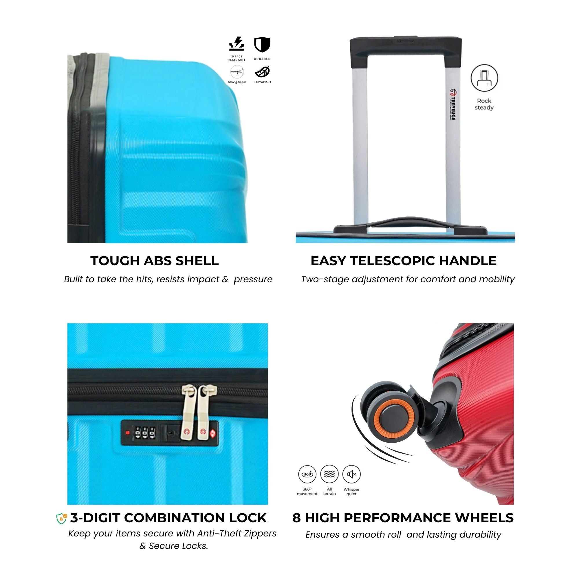 AEROPACK Luggage (Miami Blue)
