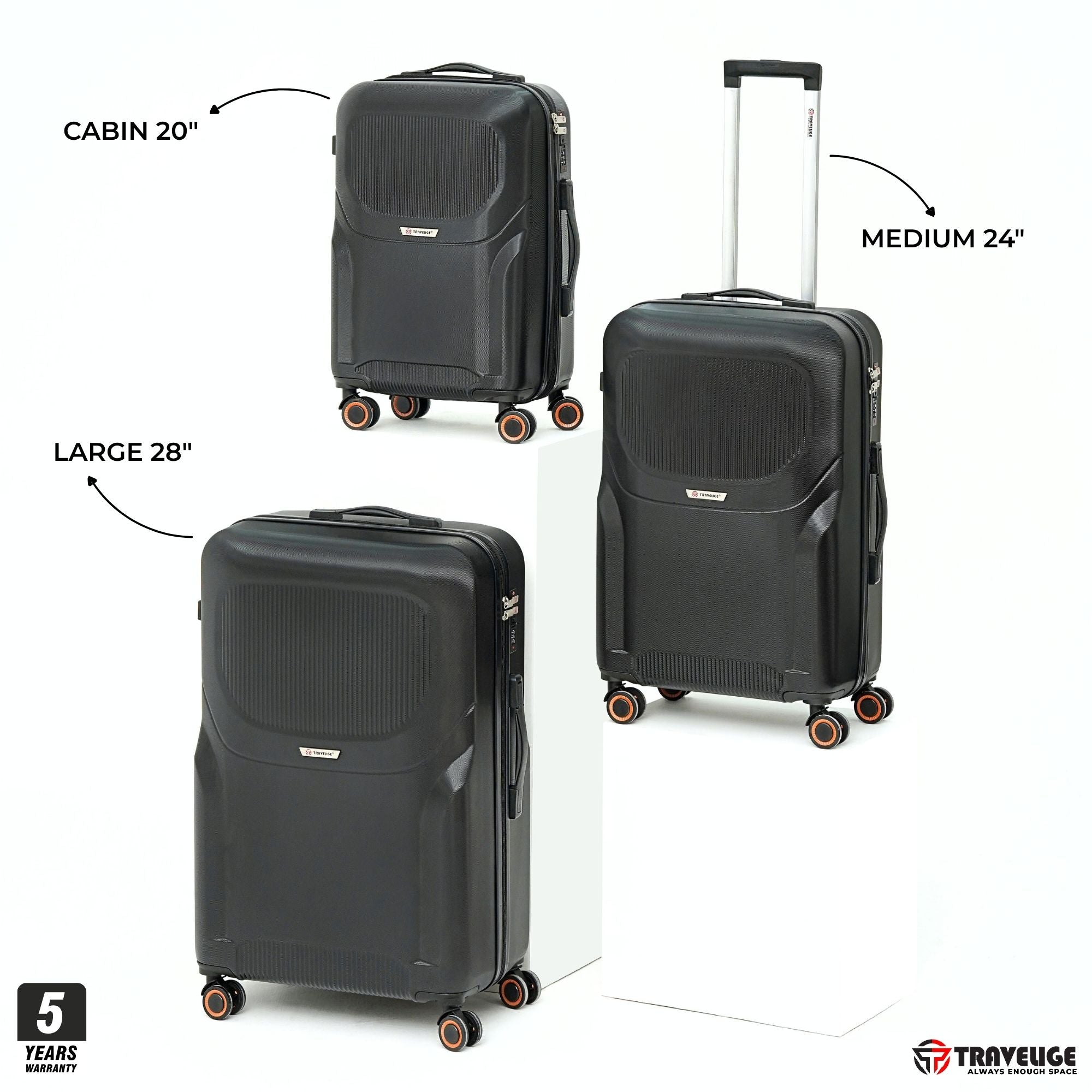 ARMORSHELL Luggage (Attitude Black)