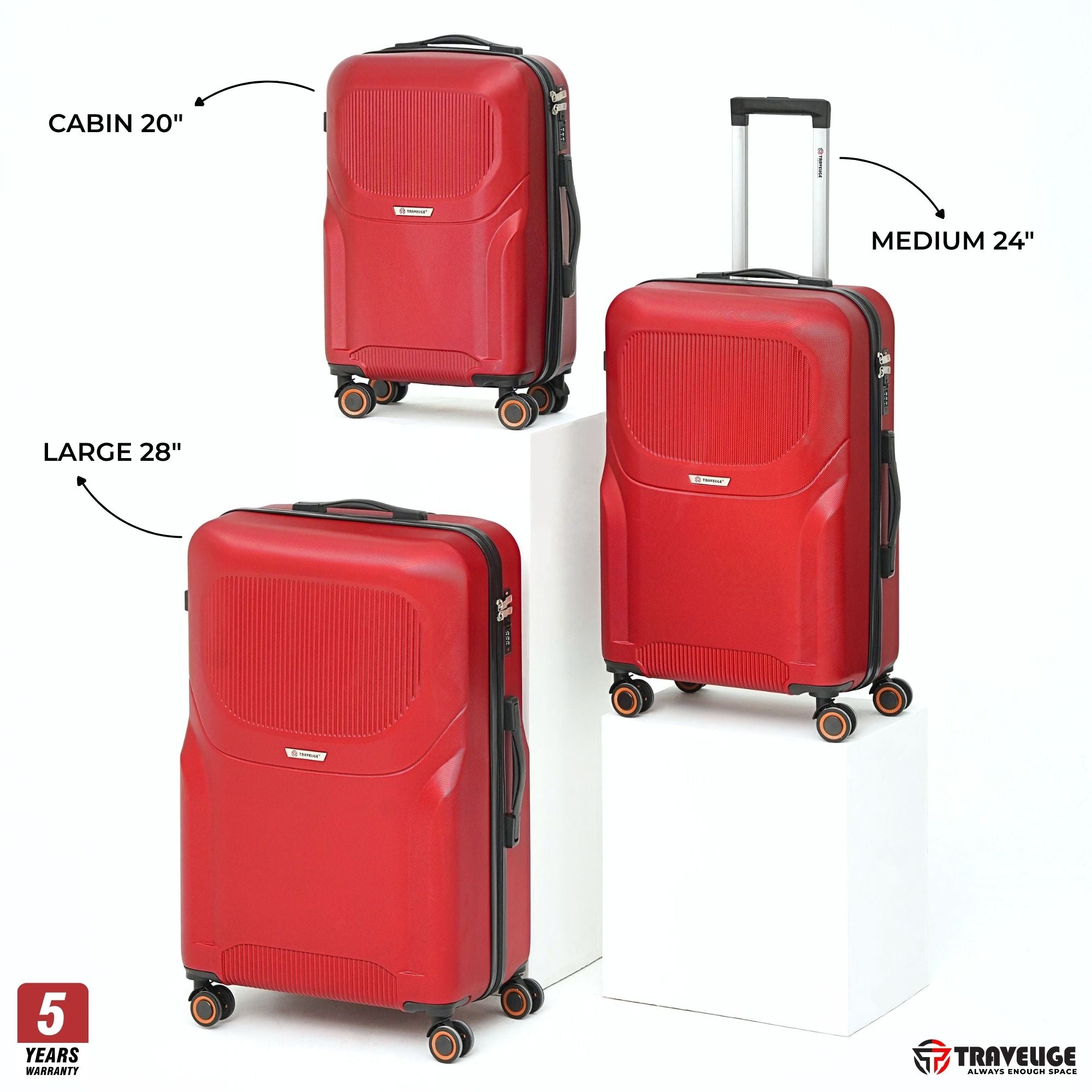 ARMORSHELL Luggage (Burgundy)