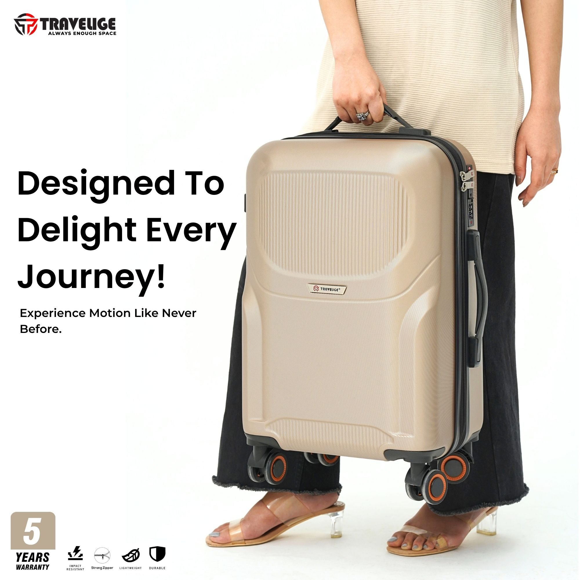 ARMORSHELL Luggage (Gold)