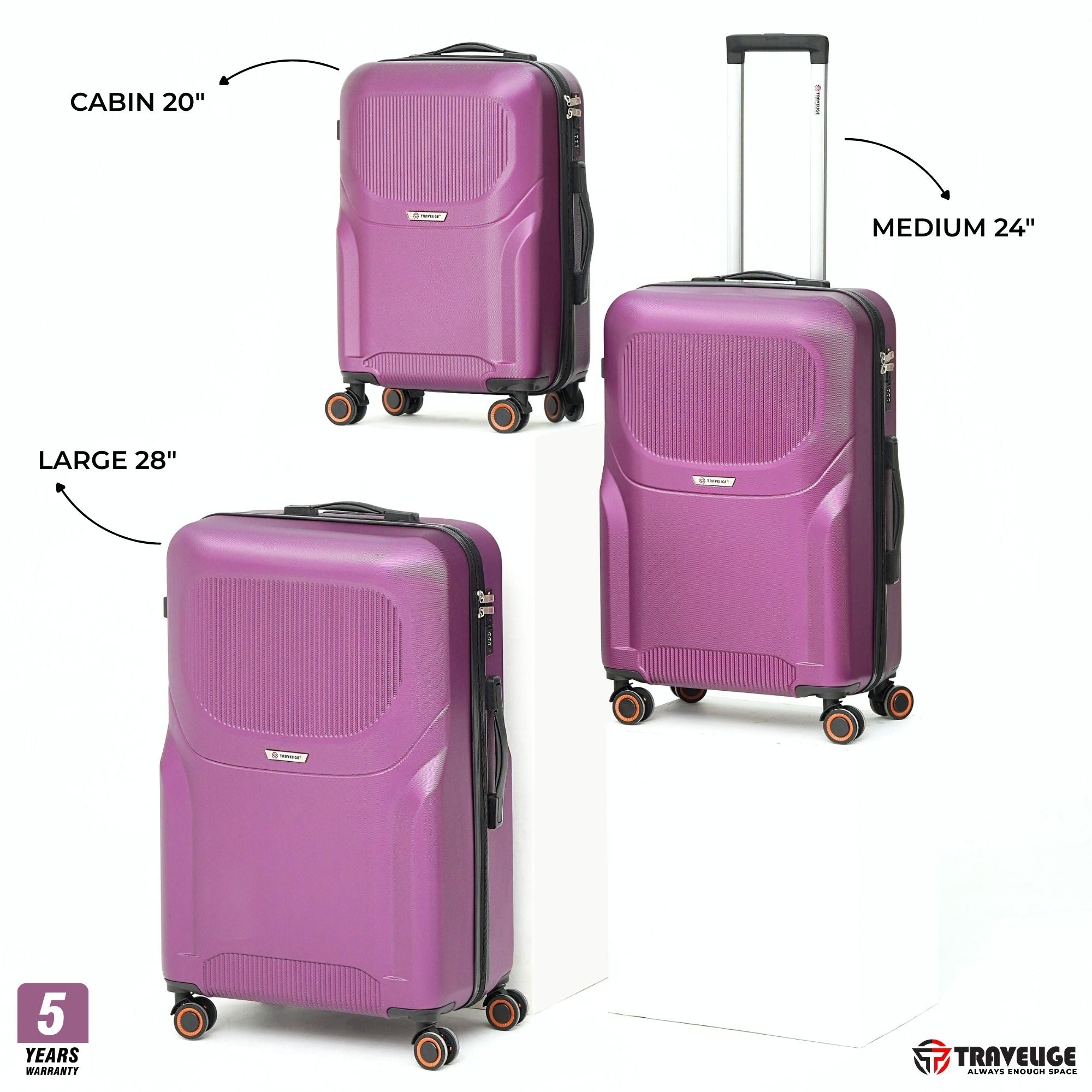 ARMORSHELL Luggage (Plum)