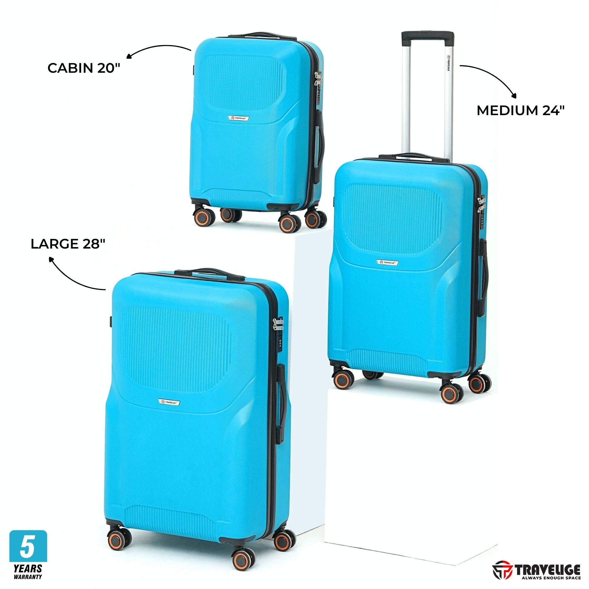 ARMORSHELL Luggage (Miami Blue)