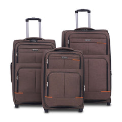 URBAN ROLL (3Pc Luggage Set) Brown