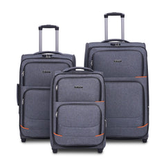 METRO CRUISER (3Pc Luggage Set) Grey