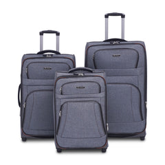 LITE TRAVELER (3Pc Luggage Set) Grey