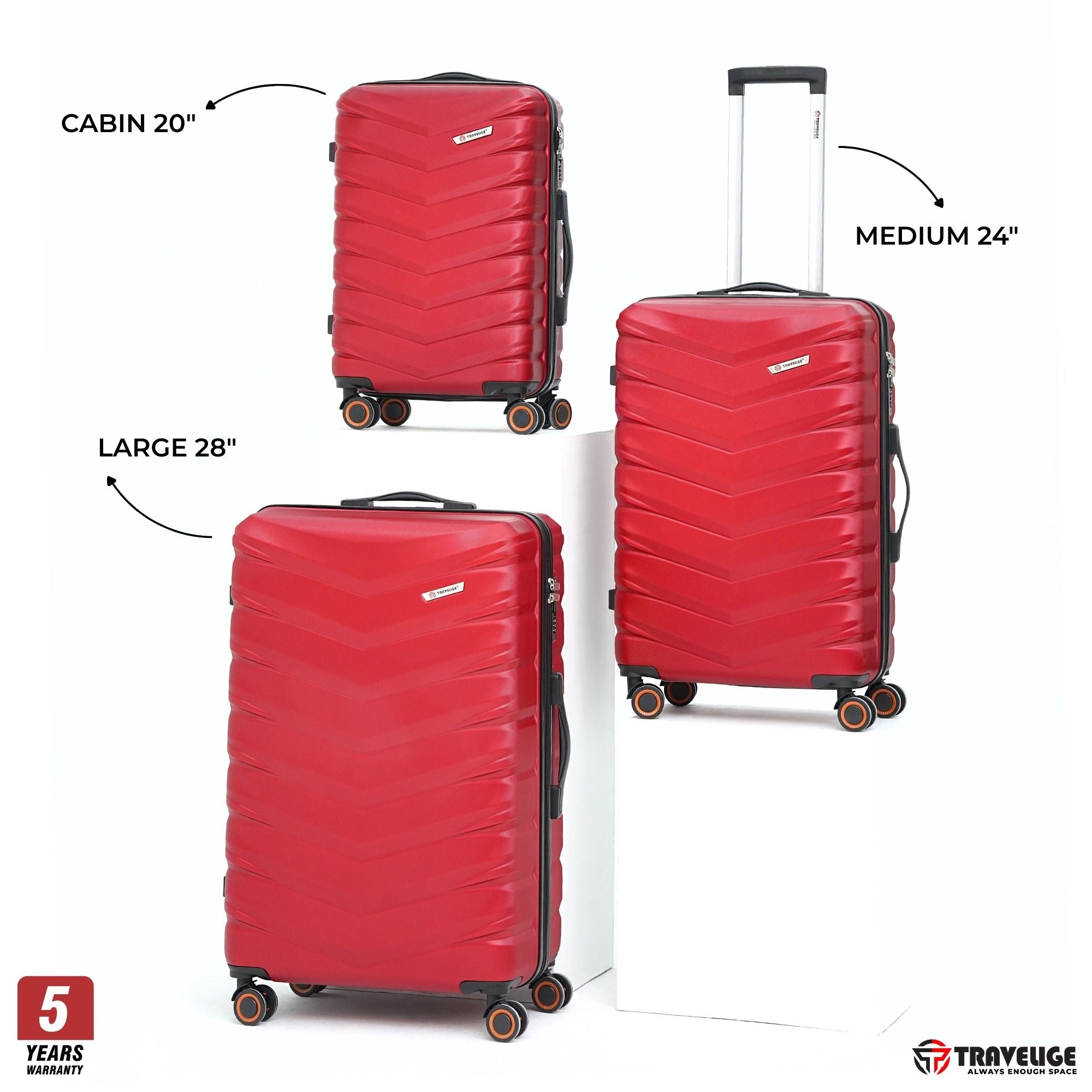 AEROPACK Luggage (Burgundy)