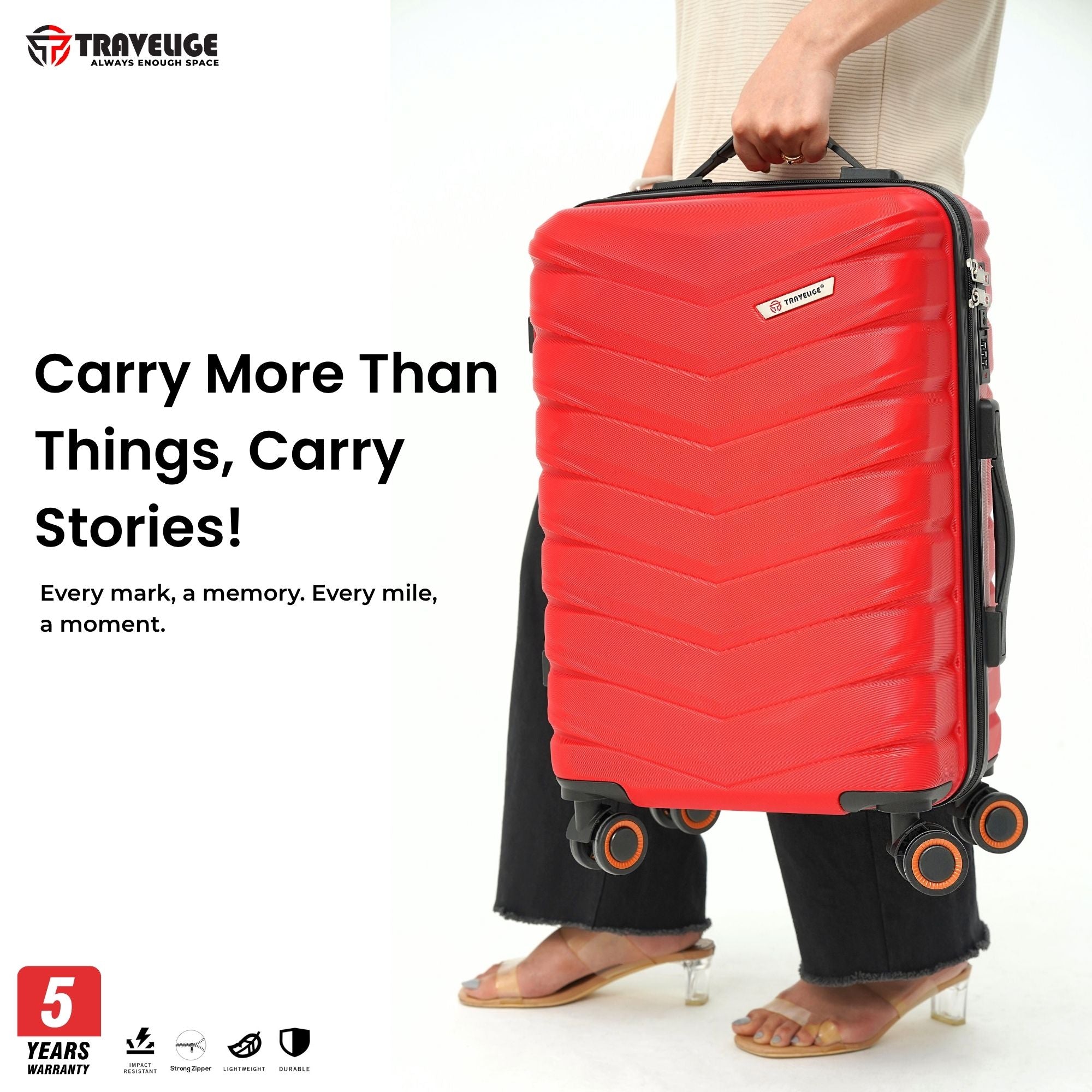 AEROPACK Luggage (Cherry Red)