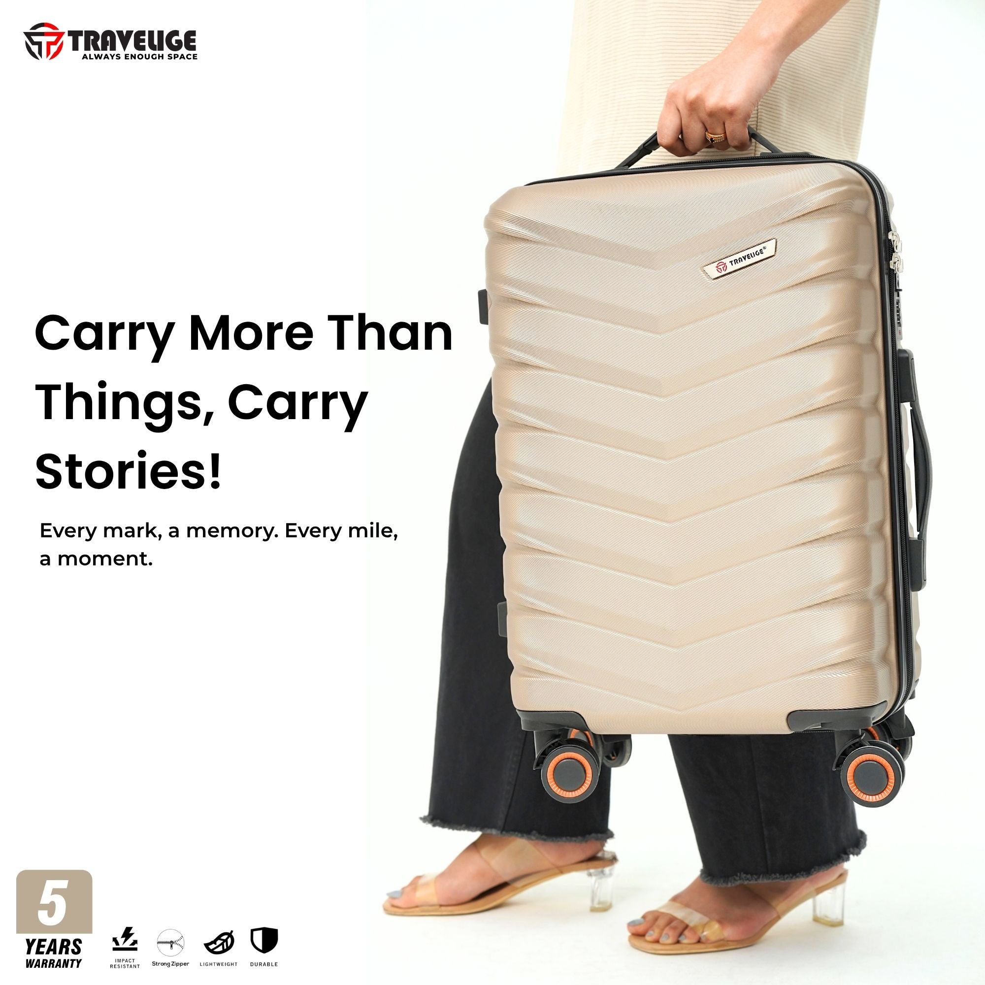 AEROPACK Luggage (Gold)